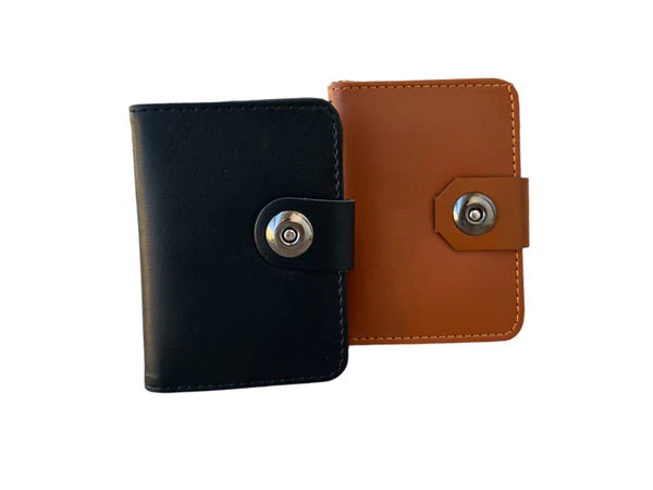 Mini Wallet Plus Card Holder With Magnetic Button